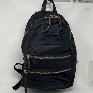 Marc By Marc Jacobs Ballistic Nylon Backpack With Leather Trim